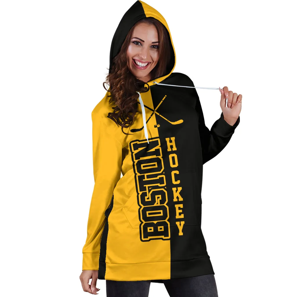Boston Hockey - Hoodie Dress