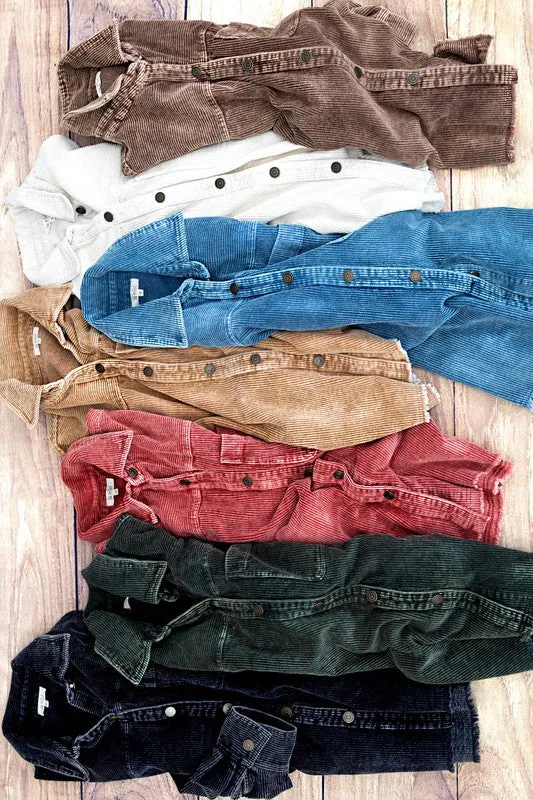CHELSIE WASHED OUT JACKET