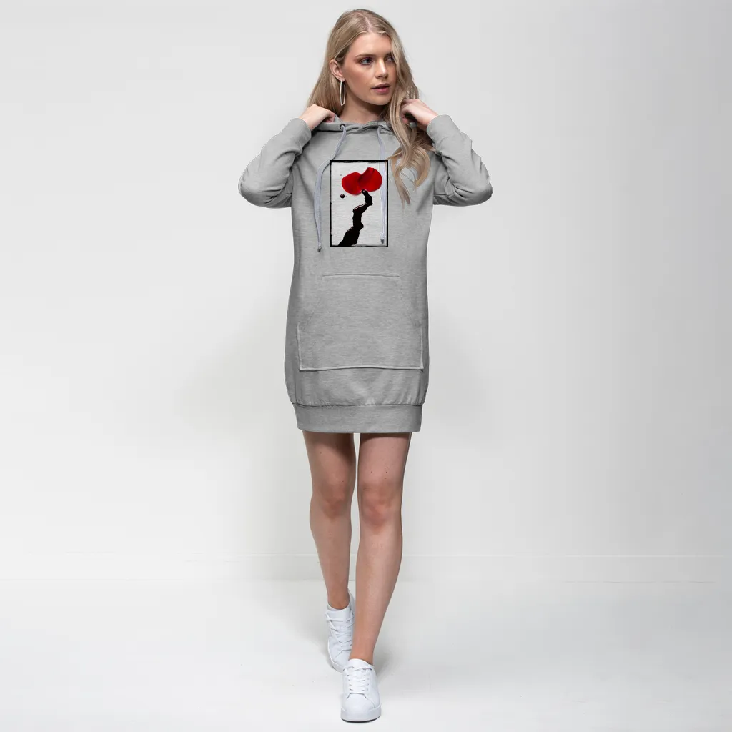 Flowers bleed too Premium Adult Hoodie Dress