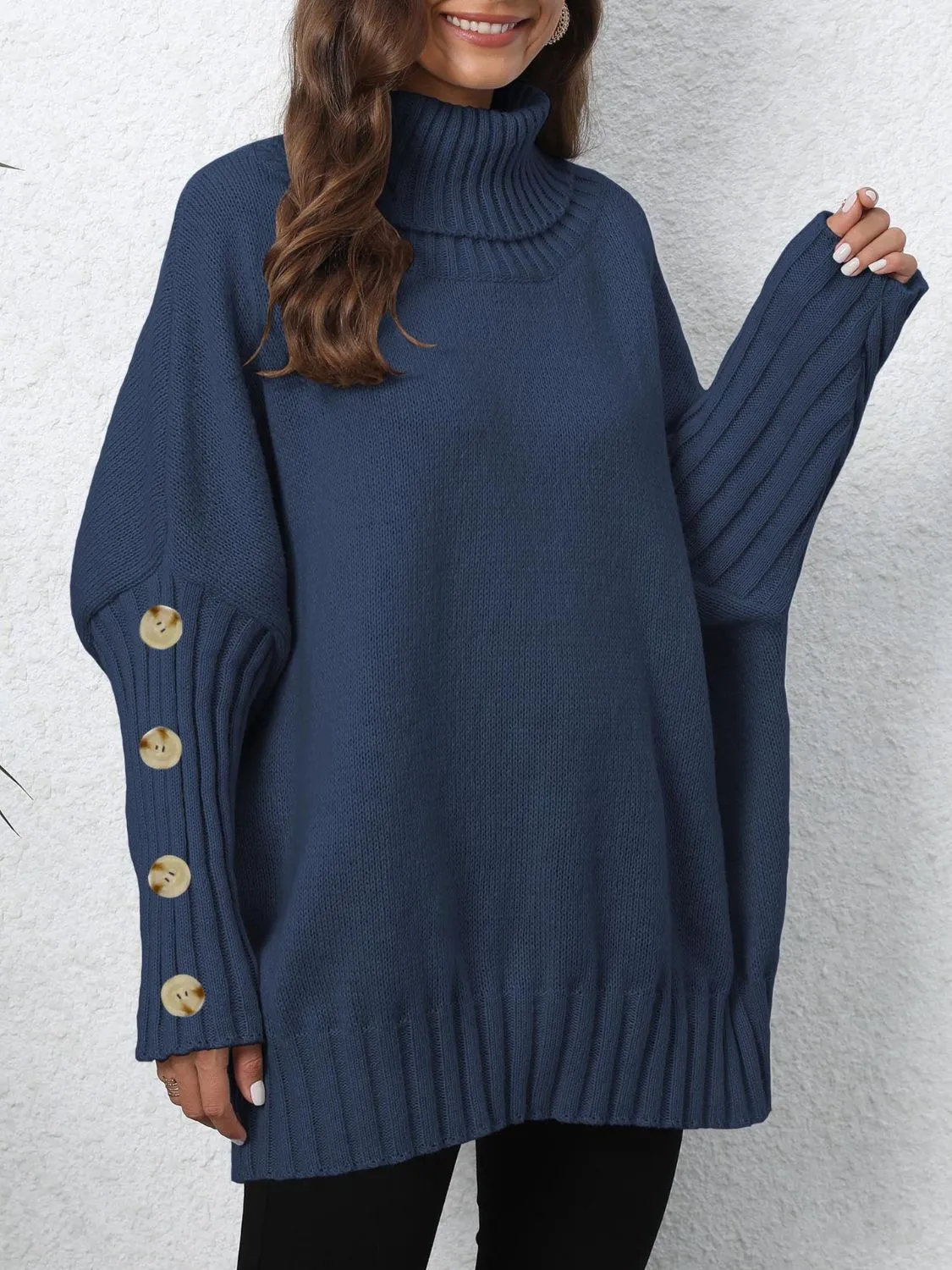Gianna Turtleneck Long Sleeve Sweater- Deal of the Day!