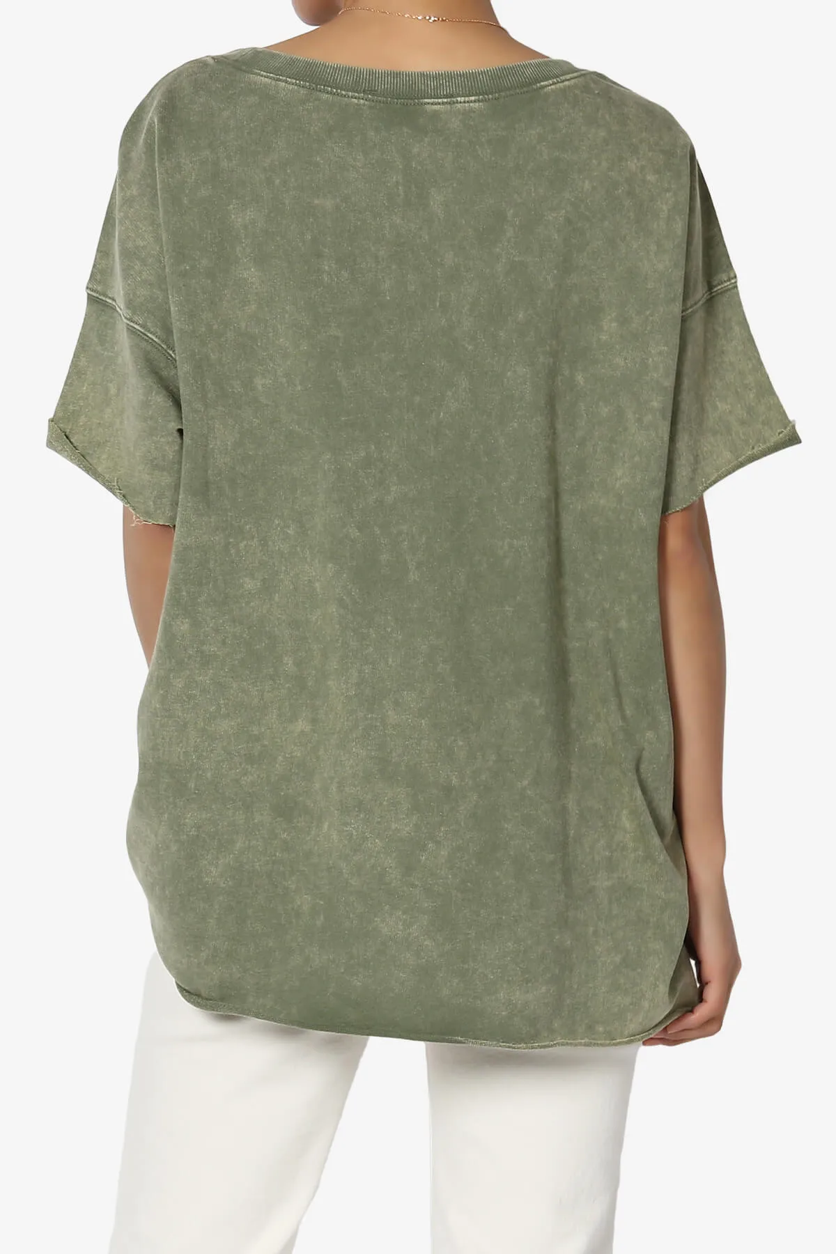 Misha Oversized Vintage Acid Wash T-Shirt