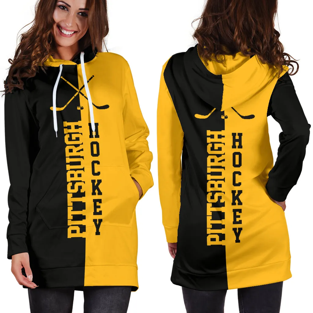 Pittsburgh Hockey - Hoodie Dress