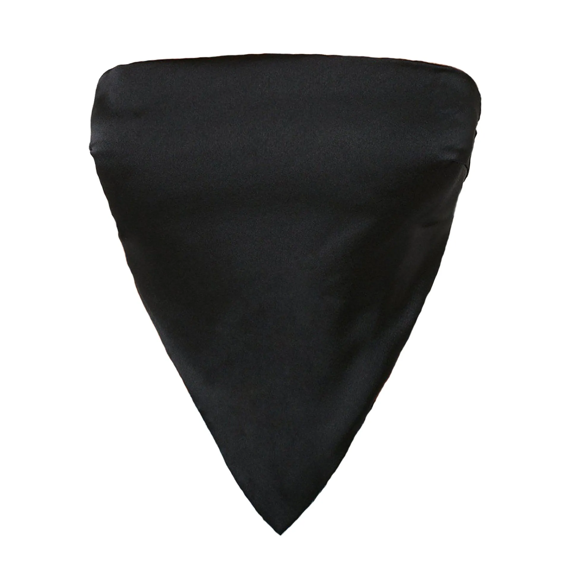 Strapless Satin Bandana Top